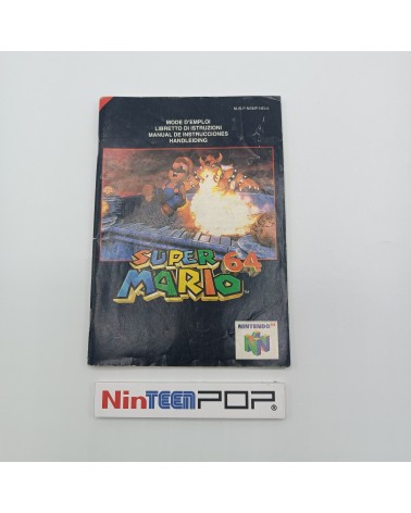 Manual Super Mario 64 Nintendo 64