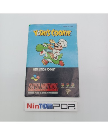Manual Yoshi's Cookie Super Nintendo