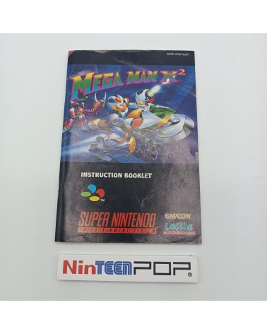 Manual Mega Man X2 Super Nintendo