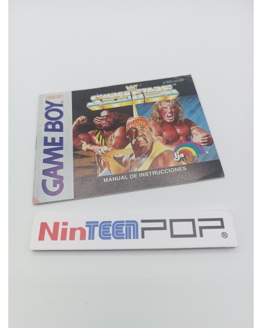 Manual WWF Superstars Game Boy