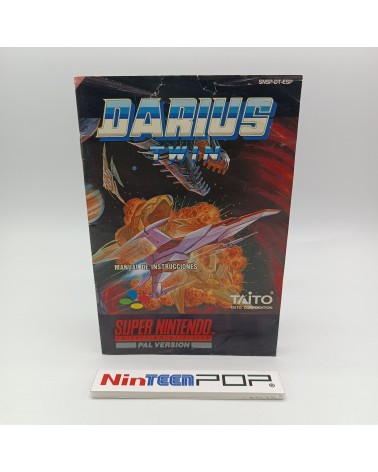 Manual Darius Twin Super Nintendo