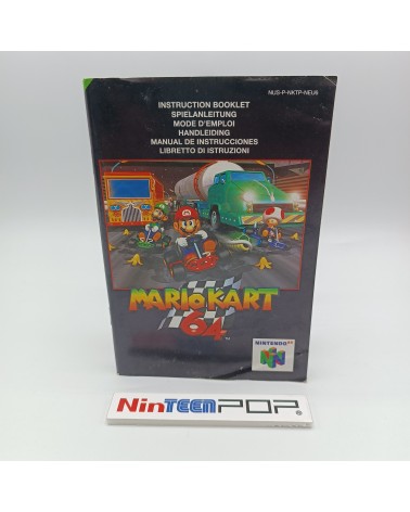 Manual Mario Kart 64 Nintendo 64