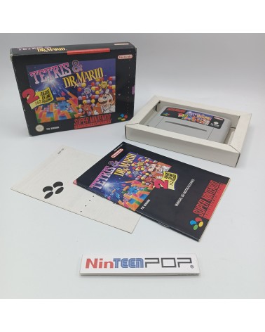 Tetris & Dr. Mario Super Nintendo