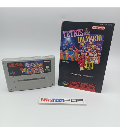 Tetris & Dr. Mario Super Nintendo