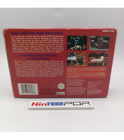 Caja R-Type II Super Nintendo