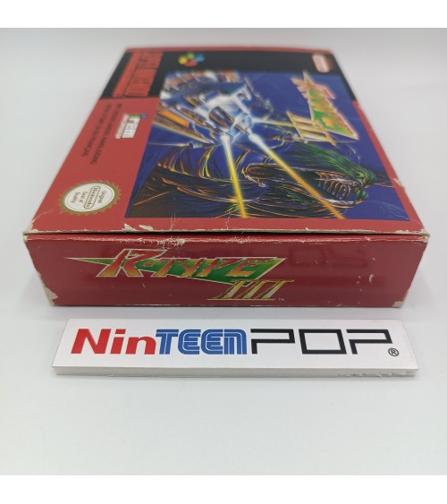Caja R-Type II Super Nintendo
