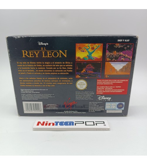 El Rey Leon Super Nintendo